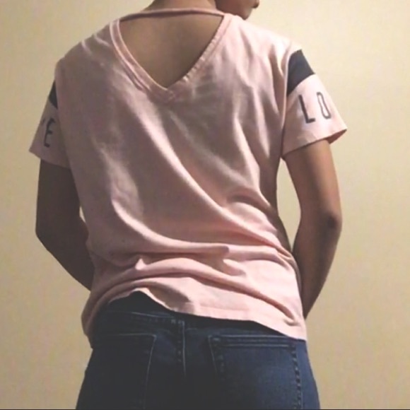 Pink, backless, sporty top from Justice - Picture 3 of 4